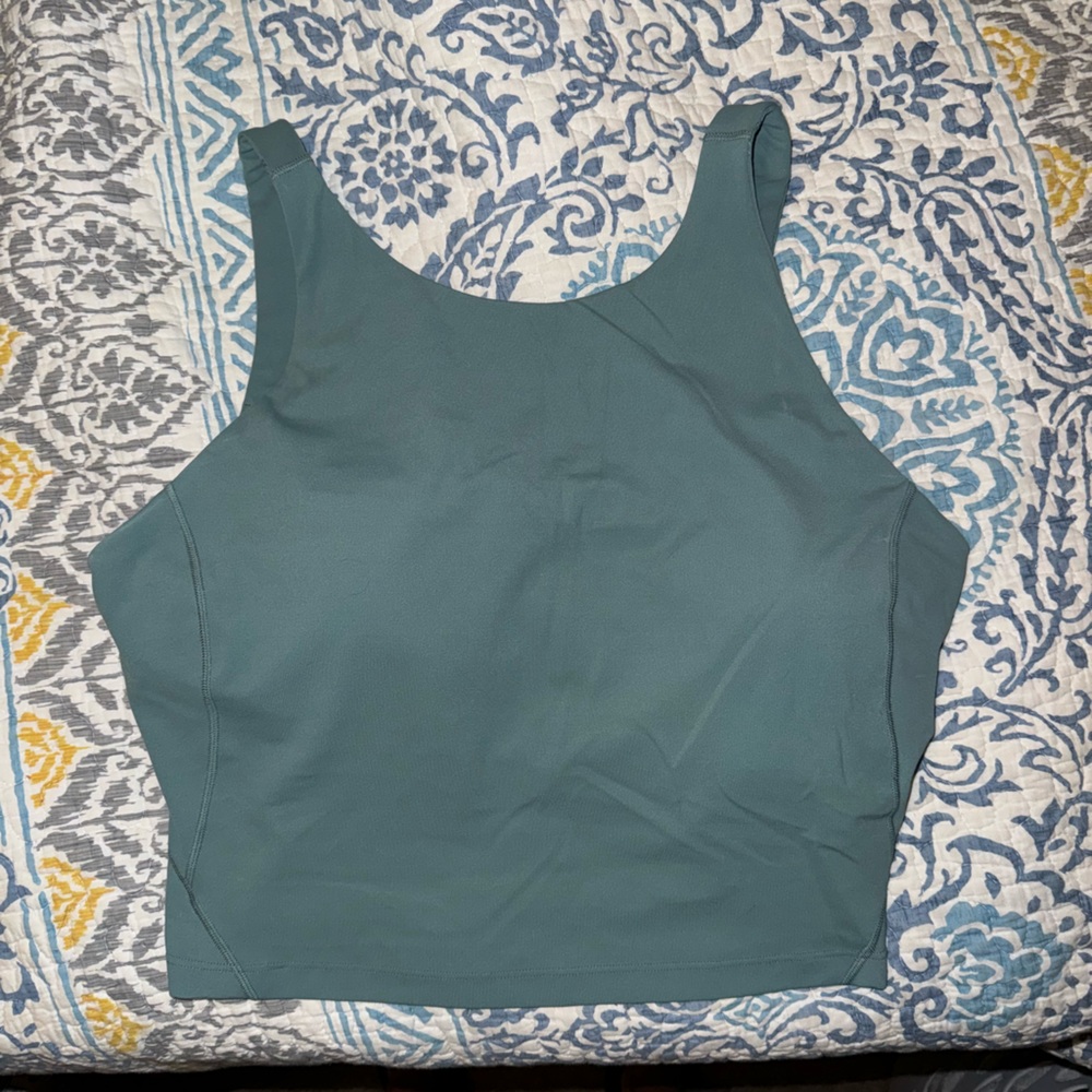 Lululemon Align High-Neck Tank Top Tidewater Teal Size 14